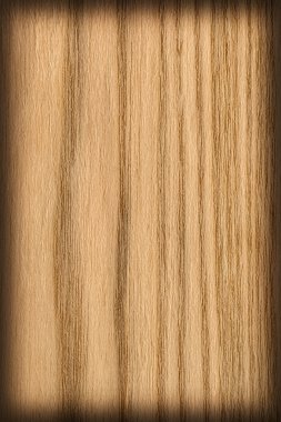 Doğal meşe ahşap okra Vignette Grunge doku örneği