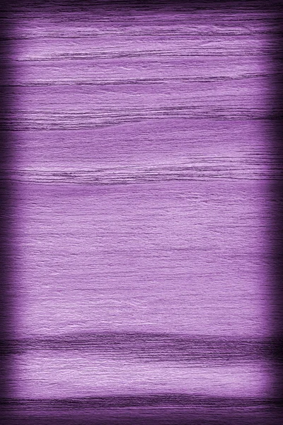 Madera de roble natural Blanqueada y Manchada Púrpura Vignette Grunge Texture Sample — Foto de Stock