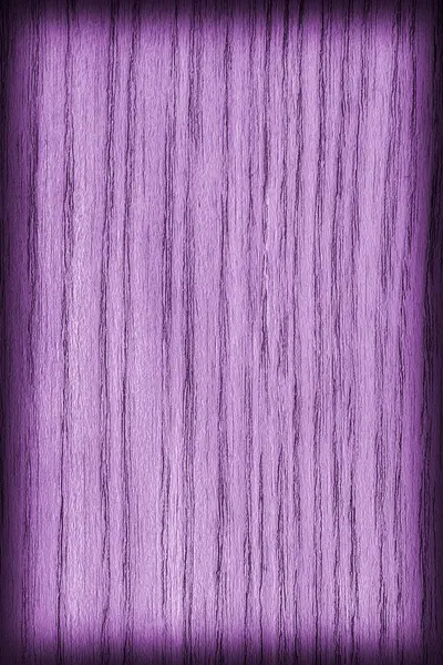 Legno di quercia naturale sbiancato e colorato viola Vignetta Grunge Texture Campione — Foto Stock
