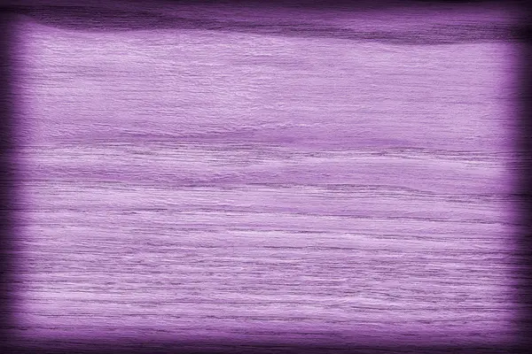 Legno di quercia naturale sbiancato e colorato viola Vignetta Grunge Texture Campione — Foto Stock