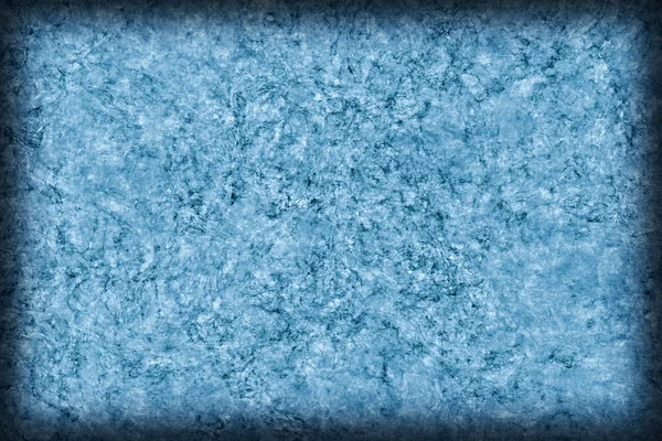 Cork tegel gebleekt en gekleurd blauwe grof vignet Grunge textuur — Stockfoto