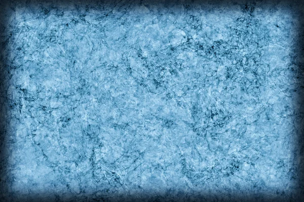 Cork tegel gebleekt en gekleurd blauwe grof vignet Grunge textuur — Stockfoto