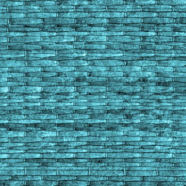 Saman yer minderi ağartılmış ve camgöbeği Grunge doku örneği lekeli