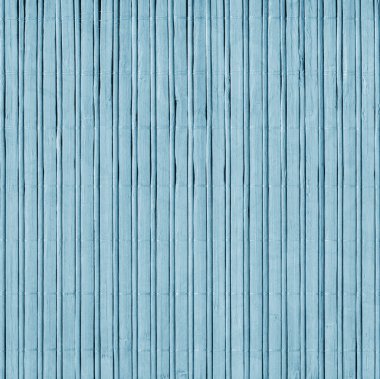 Bambu hasır ağartılmış ve lekeli soluk toz mavi Grunge doku örneği