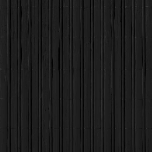 漂白し、黒グランジ テクスチャ サンプルを染色した竹マット — ストック写真