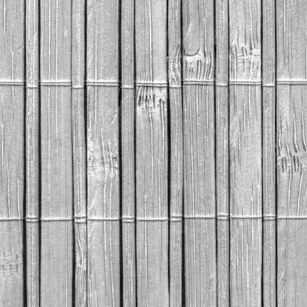 Mat bambusowych wybielone i barwiony szary szorstki tekstura próbki — Zdjęcie stockowe