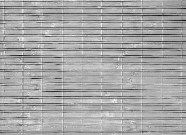 Бамбуковий килимок з вибіленої та вітражної сірої текстури Зразок — стокове фото
