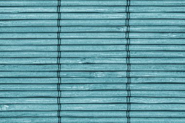 Bambu hasır ağartılmış ve camgöbeği Grunge doku örneği lekeli