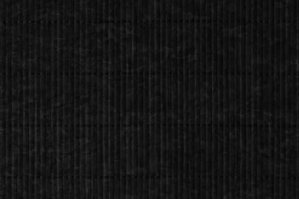 Estera de bambú blanqueada y manchada Muestra de textura Grunge negra — Foto de Stock