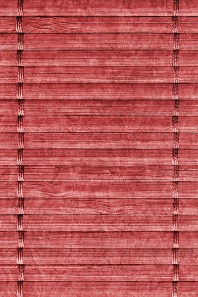 Bambu hasır ağartılmış ve kırmızı Grunge doku örneği lekeli — Stok fotoğraf