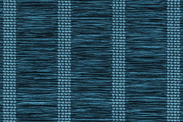 Paper Parchment Plaited Place Mat Marine Blue Stained Grunge Texture Sample — Stock Photo, Image