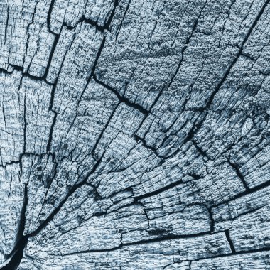 Eski mavi Grunge yüzey doku detay lekeli kırık kare ahşap baba yıpranmış