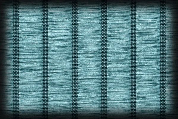 Pergamen papíru splétané místo Mat azurová modrá obarvený Vignette Grunge textury vzorku — Stock fotografie