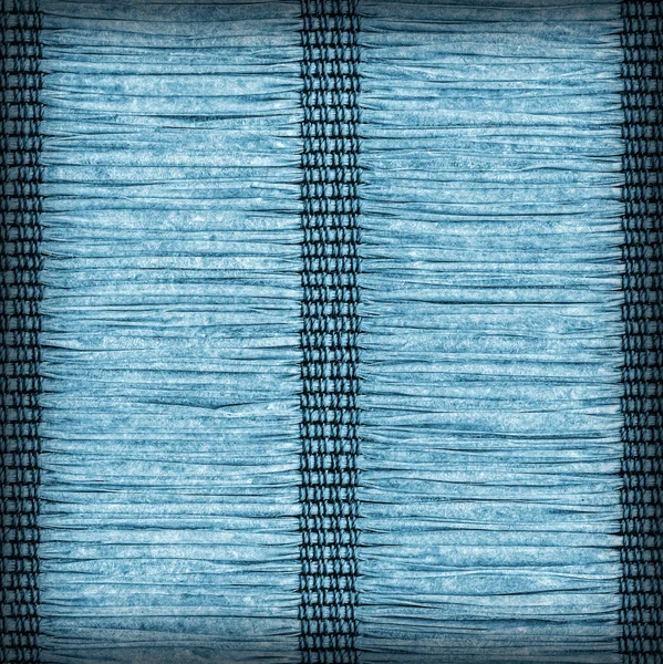 紙羊皮紙編みランチョン マット水色の青いステンド グラスのビネット グランジ テクスチャのサンプル — ストック写真