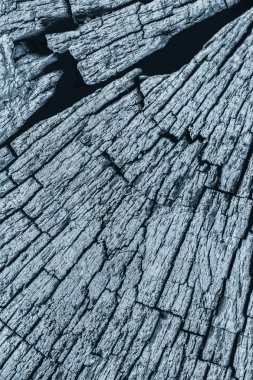 Eski mavi Grunge yüzey doku detay lekeli kırık kare ahşap baba yıpranmış