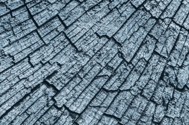 Eski mavi Grunge yüzey doku detay lekeli kırık kare ahşap baba yıpranmış