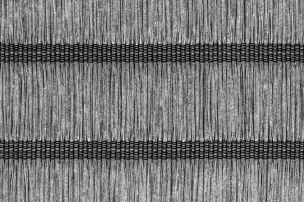 Papel pergaminho Plaited Place Mat cinza escuro manchado Grunge textura amostra — Fotografia de Stock