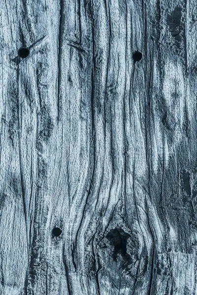 BLUE Старий Повітрений Тріщини Гниле дерево Вітражі Синій Гранд Текстура — стокове фото