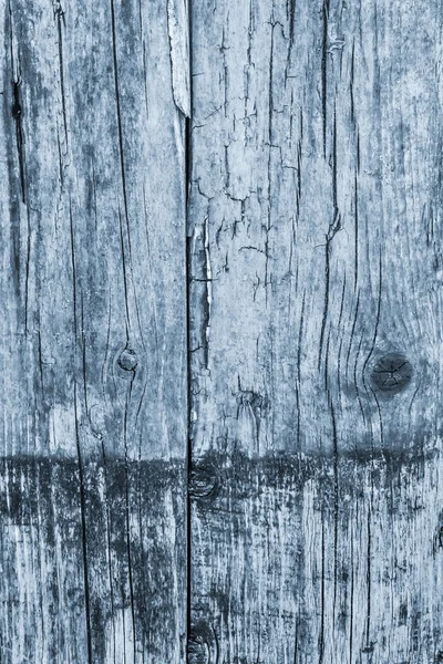 Régi, festett kék Grunge textúra viharvert Floorboard deszka — Stock Fotó