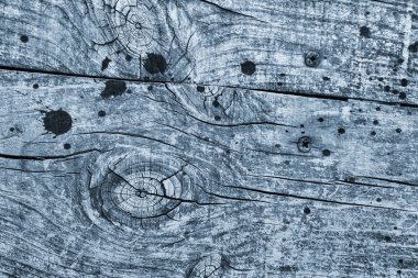 Mavi doku eski yıpranmış Floorboard Planking lekeli