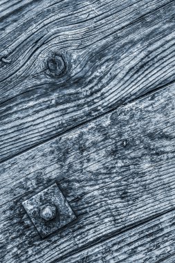 Mavi doku eski yıpranmış Floorboard Planking lekeli