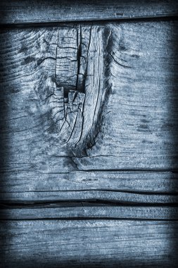 Mavi Vignette Grunge doku eski yıpranmış kırık Floorboard Planking lekeli