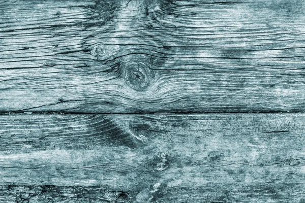 Stará prkna zvětralých prkenné obarví azurová Grunge textury — Stock fotografie