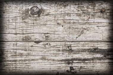 Eski kırık çürük ahşap döşemeler Vignette Grunge doku yıpranmış