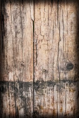Eski Weaold kırık çürük ahşap döşemeler Vignette Grunge doku yıpranmış