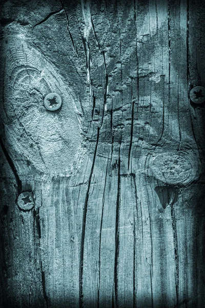 Stary wyblakły szalunki pęknięty Witraż cyjan winieta Grunge tekstury — Zdjęcie stockowe
