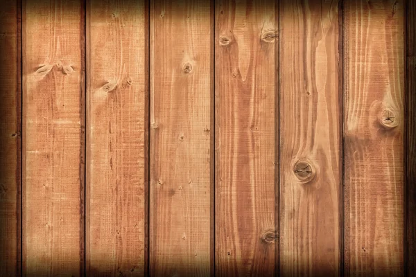 Old Weathered Varnished Pine Wood Floorboards, Vignette Grunge Texture Detail — Stock Photo, Image