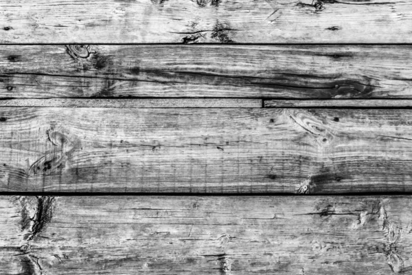 Old Weathered, Rotten, Cracked Planking, sbiancato e macchiato Gr — Foto Stock