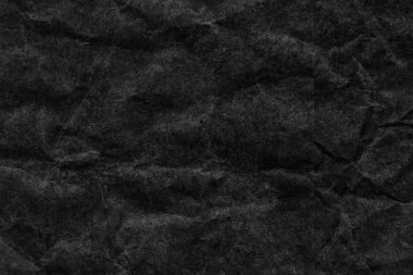 Kahverengi Kraft kağıt buruşuk geri dönüşüm tasarlamak kömür siyah Grunge doku lekeli