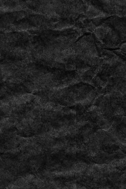 Kahverengi Kraft kağıt buruşuk geri dönüşüm tasarlamak kömür siyah Grunge doku lekeli