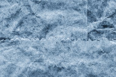 Mavi doku kahverengi Kraft kağıt buruşuk geri dönüşüm tasarlamak lekeli