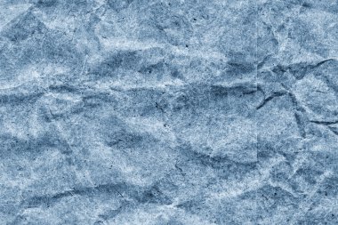 Mavi doku kahverengi Kraft kağıt buruşuk geri dönüşüm tasarlamak lekeli