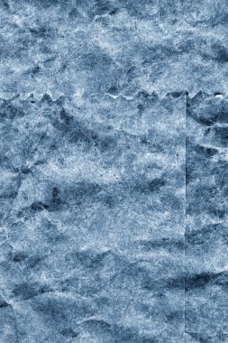 Mavi doku kahverengi Kraft kağıt buruşuk geri dönüşüm tasarlamak lekeli