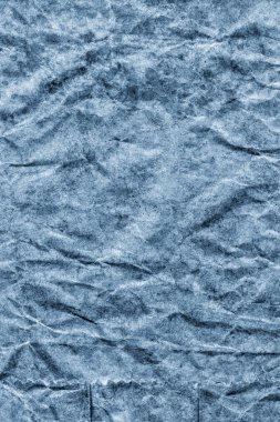 Mavi doku kahverengi Kraft kağıt buruşuk geri dönüşüm tasarlamak lekeli