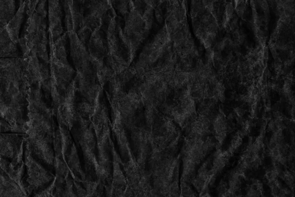 Recycling braunes Kraftpapier zerknittert fleckig gebeizt Holzkohle schwarze Grunge-Textur — Stockfoto