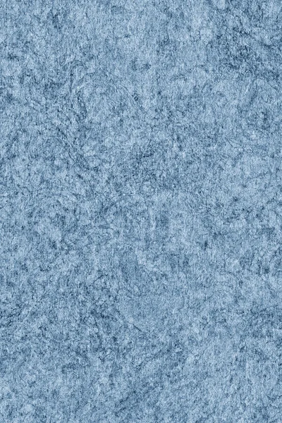 Recycling braunes Kraftpapier zerknittert fleckig blaue Grunge-Textur — Stockfoto