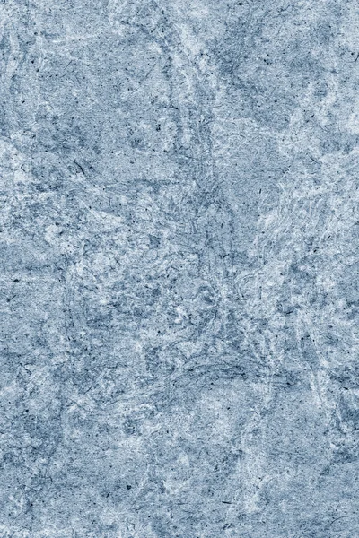 Recycling braunes Kraftpapier zerknittert fleckig blaue Grunge-Textur — Stockfoto