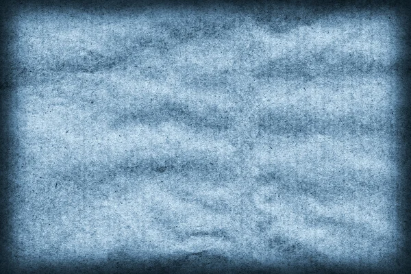 Recycle Brown Paper Crupped Magnified Stained Blue Viggy Grand Texture — стоковое фото