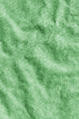 Geri dönüşüm Kraft kağıt buruşuk lekeli yeşil Grunge doku tasarlamak