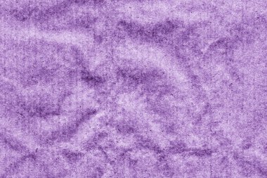 Recycle Kraft Paper Crumpled Mottled Stained Purple Grunge Texture