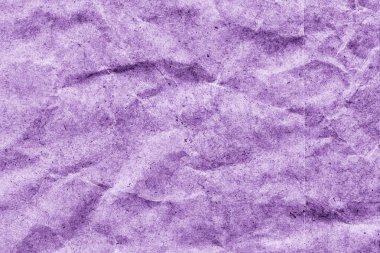 Recycle Kraft Paper Crumpled Mottled Stained Purple Grunge Texture