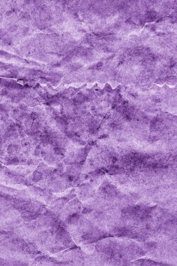 Recycle Kraft Paper Crumpled Mottled Stained Purple Grunge Texture