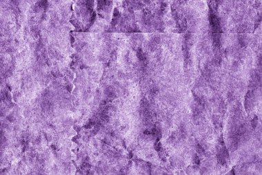 Recycle Kraft Paper Crumpled Mottled Stained Purple Grunge Texture