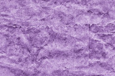 Recycle Kraft Paper Crumpled Mottled Stained Purple Grunge Texture