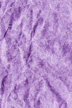 Recycle Kraft Paper Crumpled Mottled Stained Purple Grunge Texture