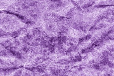 Recycle Kraft Paper Crumpled Mottled Stained Purple Grunge Texture